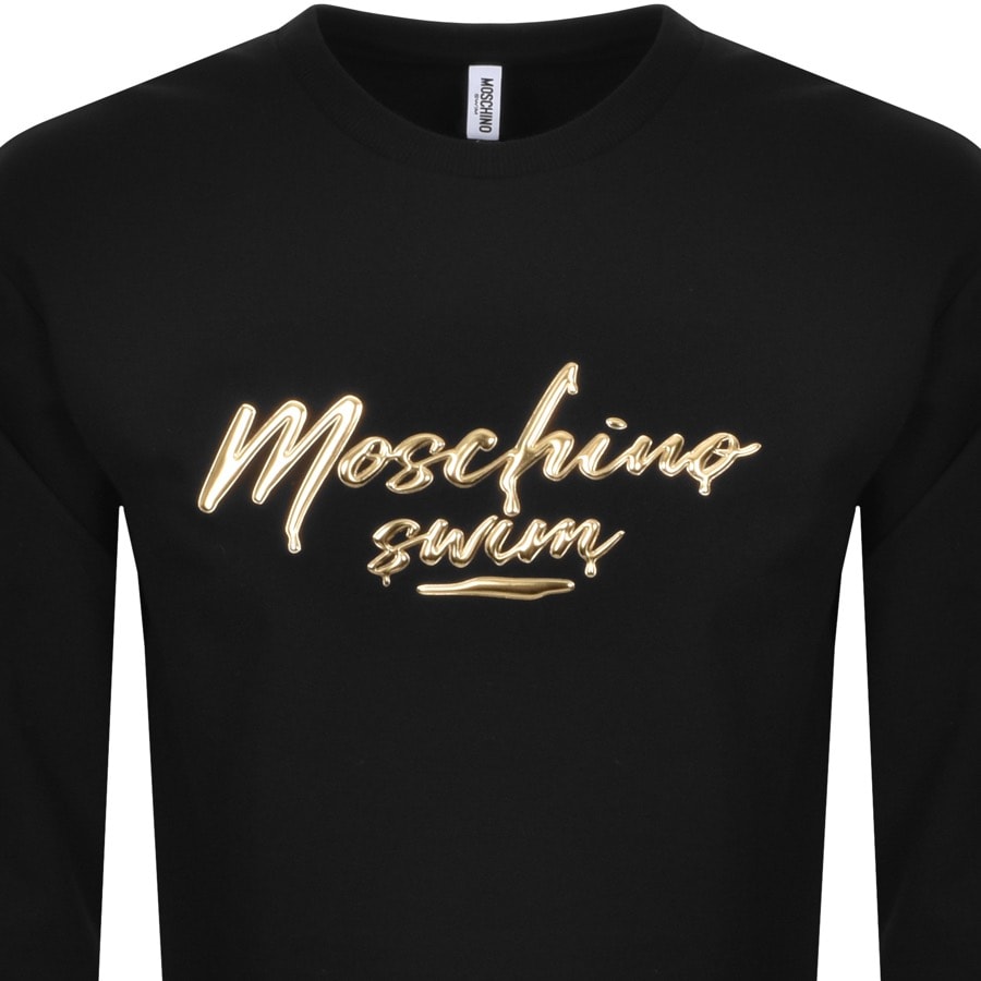 Alternative Image for ProductMoschino Swim Logo Sweatshirt Black2